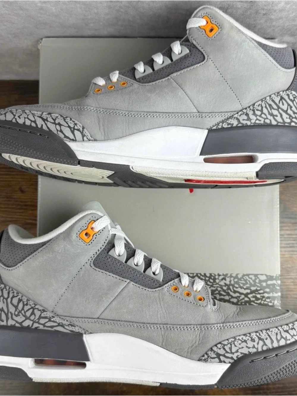 Air Jordan 3 Retro Cool Grey 2021 Size 11 CT8532-012 Men’s Sneakers OG Rare MJ
